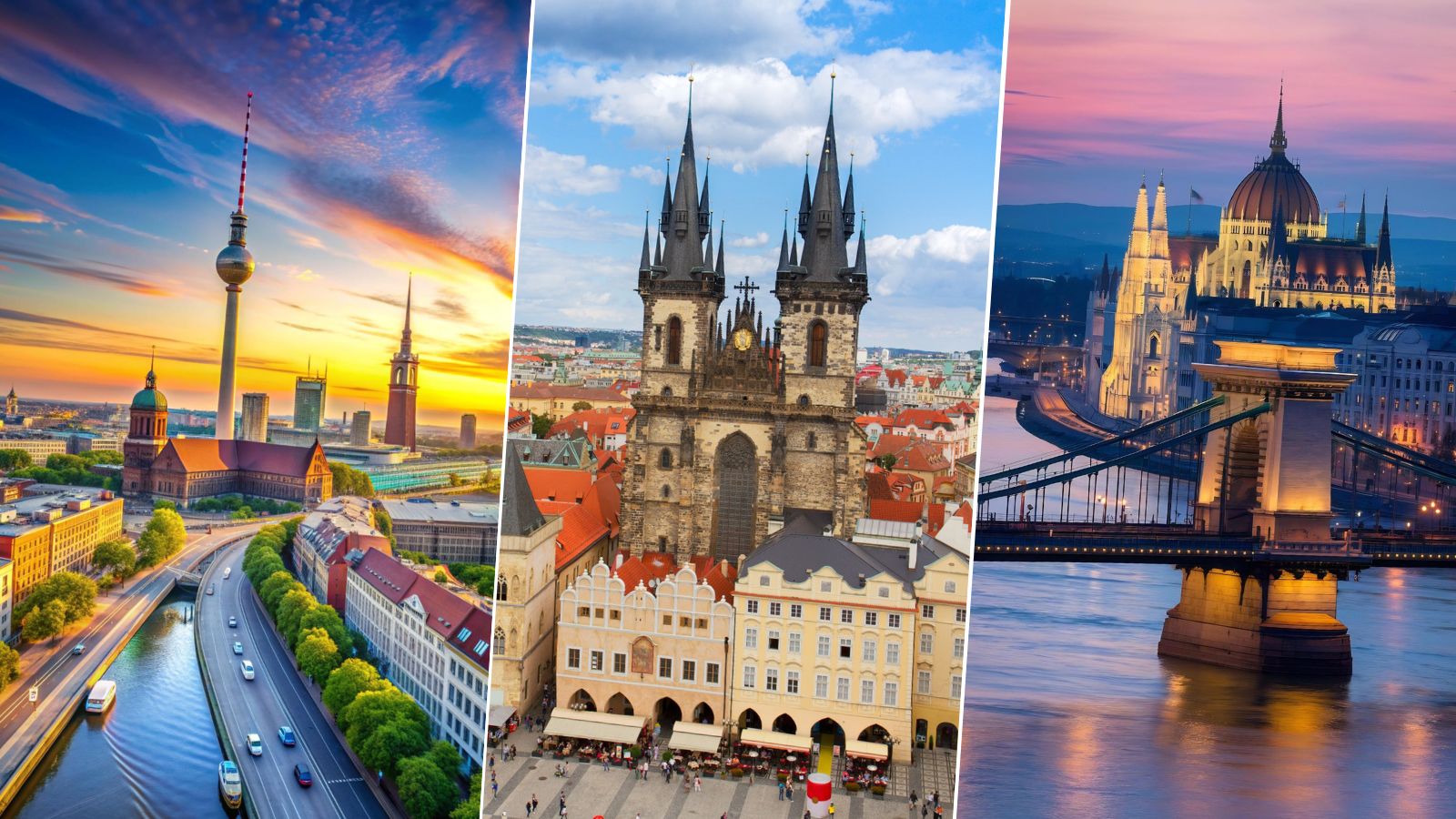 Flights to Budapest Hungary – Berlin, Prague & Budapest Escape
