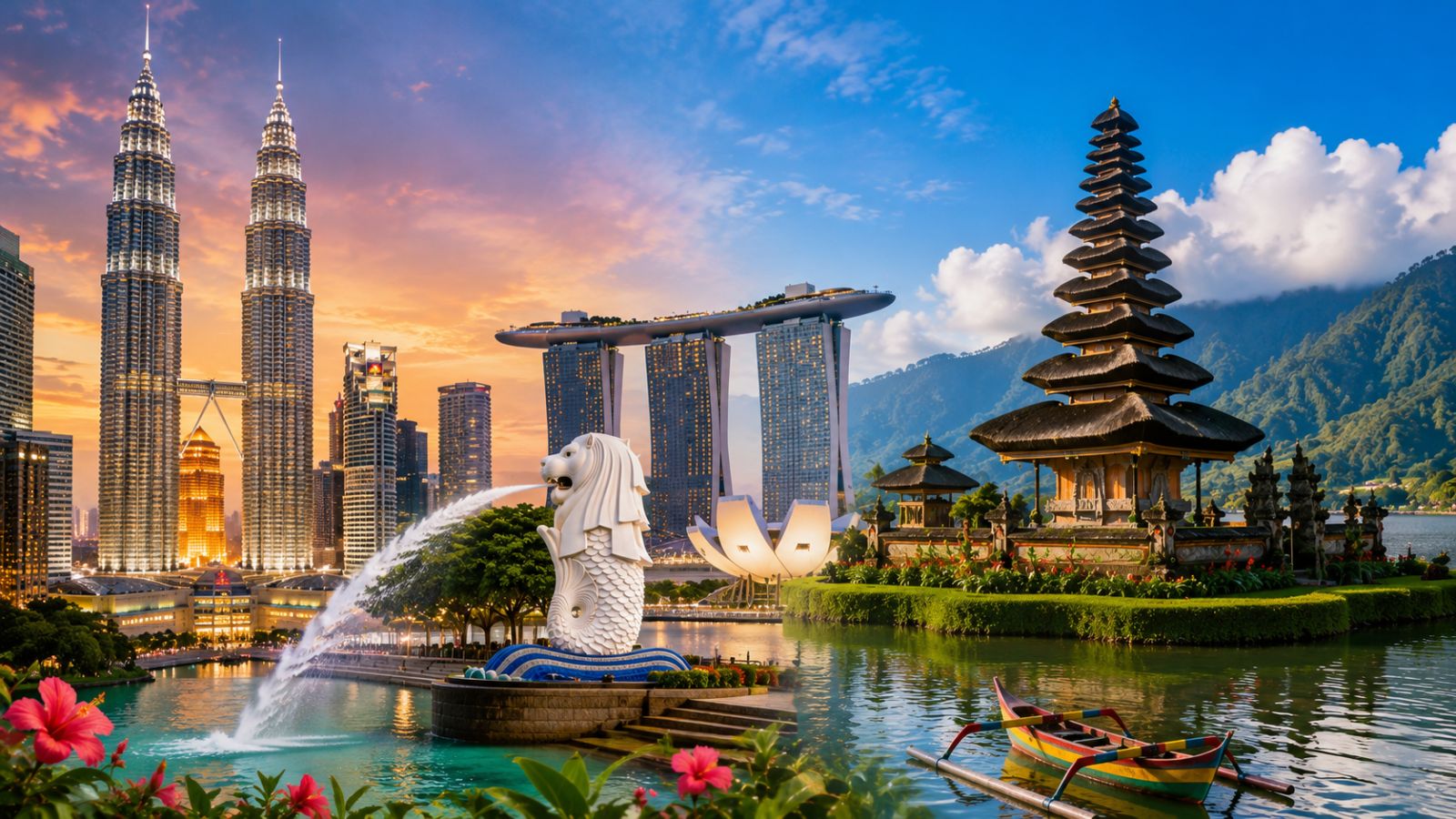 Malaysia Flights with Singapore & Bali Multi-Centre Holiday
