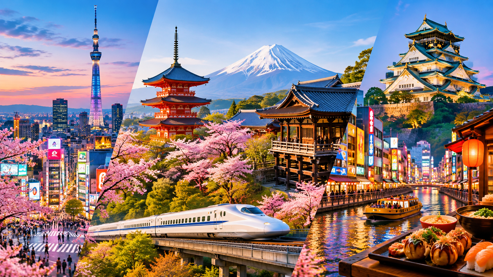 Japan's Golden Triangle: 10 Nights in Tokyo, Kyoto & Osaka W/Free Tour Excursions