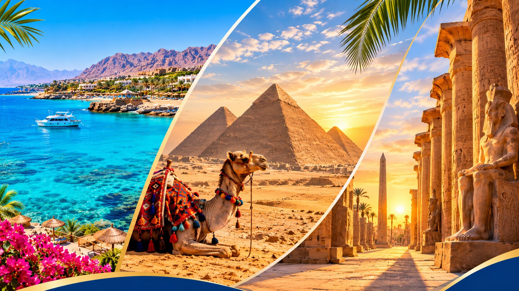 Explore Egypt with Sharm El Sheikh, Cairo & Luxor Holiday